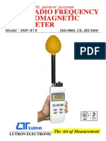 EMF-819 Electromagnetic Pollution