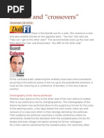 Blondes and "Crossovers"