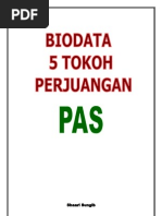 Biodata 5 Tokoh Perjuangan Pas