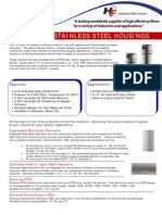 5000 PSIG Stainless Steel Housings