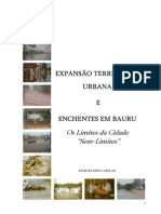 Expansão Territorial Urbana e Enchentes em Bauru