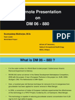 Presentation on project DM 06-880