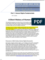 A Short History of Human Rights - Date - PDF