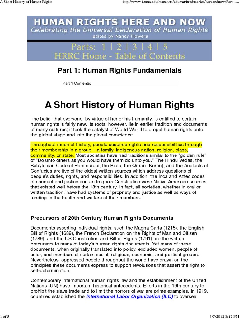 A Short History of Human Rights_Date_.pdf Human Rights Political
