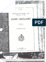 Hand Grenades 1917