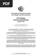 Wi-Fi Display Technical Specification v1.0.0