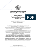 Wi-Fi Display Technical Specification v1.0.0