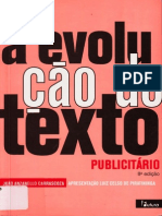 A Evolução Do Texto Publicitário - João Anzanello Carrascoza