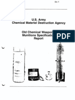 Old Chemical Weapons 1994