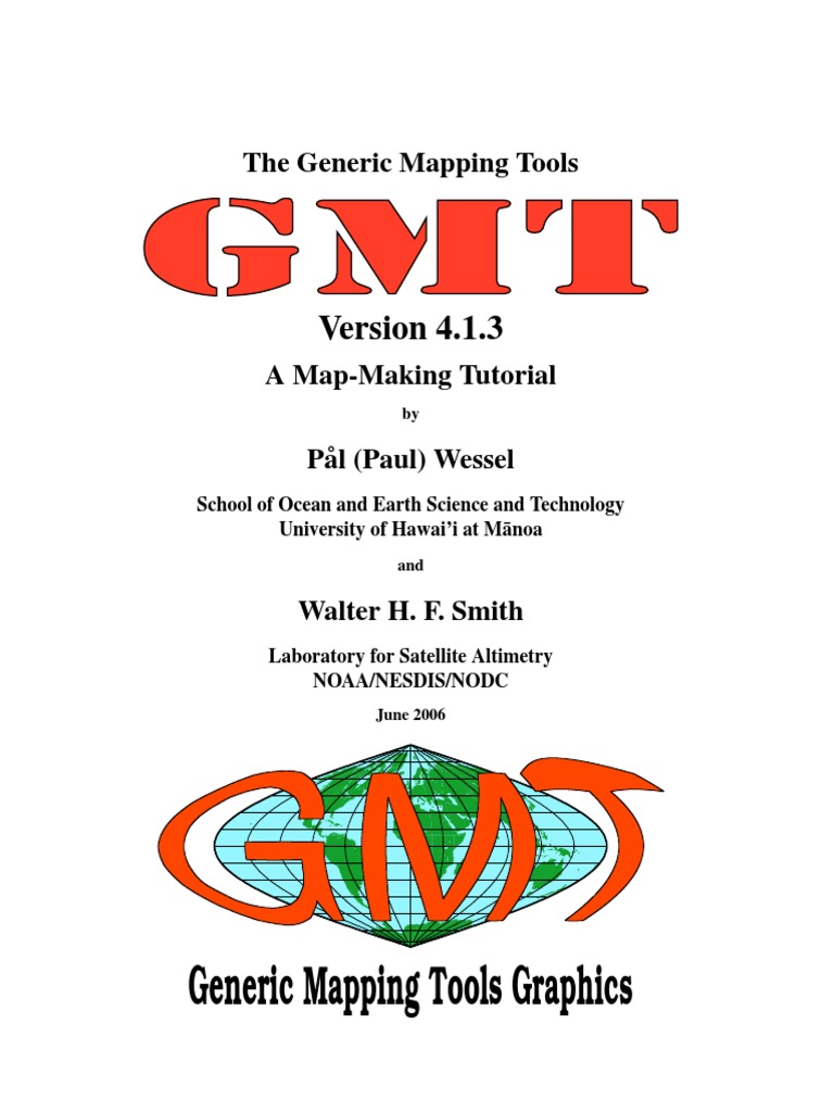 GMT Tutorial | PDF