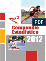 Compendio Estadistico 2012