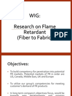 Research on Flame Retardents