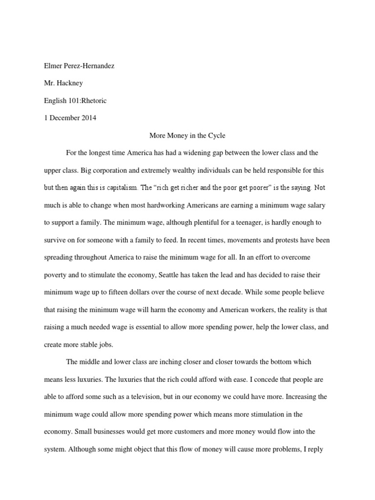 Working poor essay example 07 image