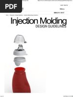 Injection Molding - Design Guidelines - Solid Concepts Inc