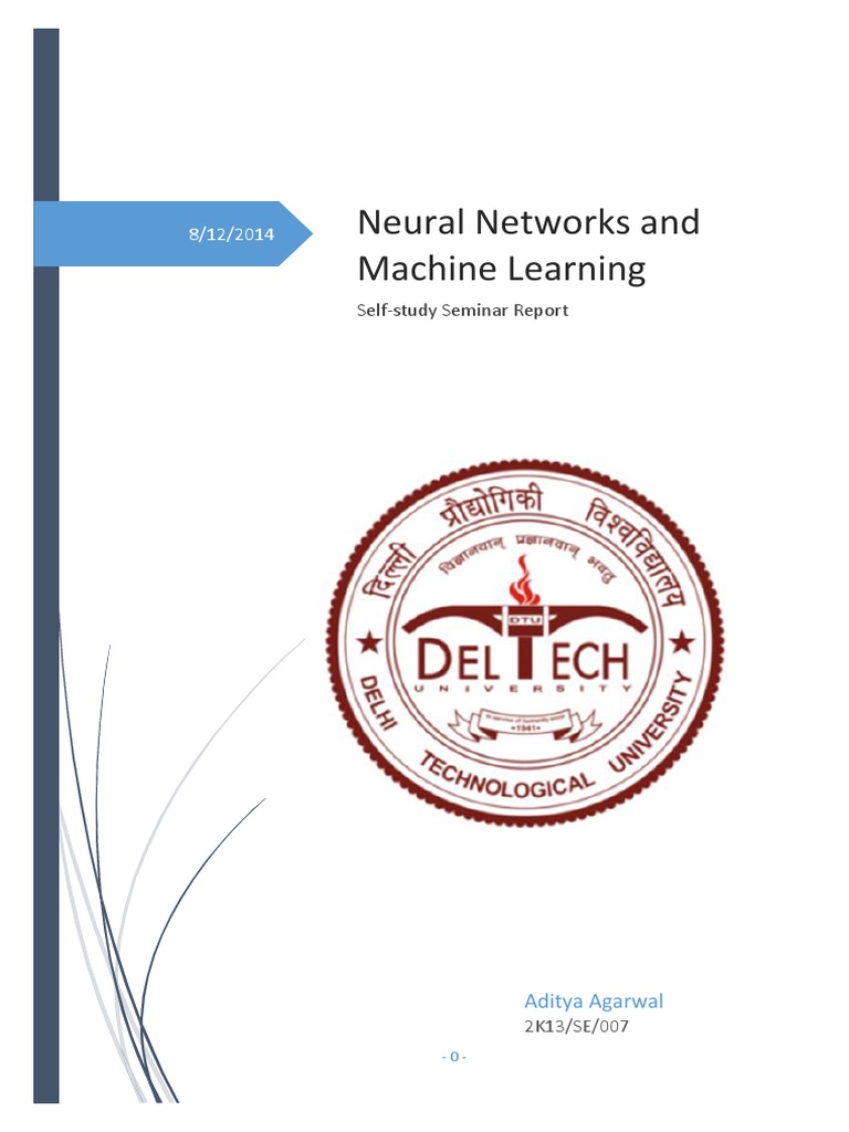 Neural Networks and Machine Learning | PDF | Artificial Neural Network ...