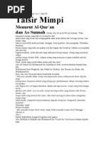 Download Tafsir Mimpi by Mohd Najib SN25044473 doc pdf