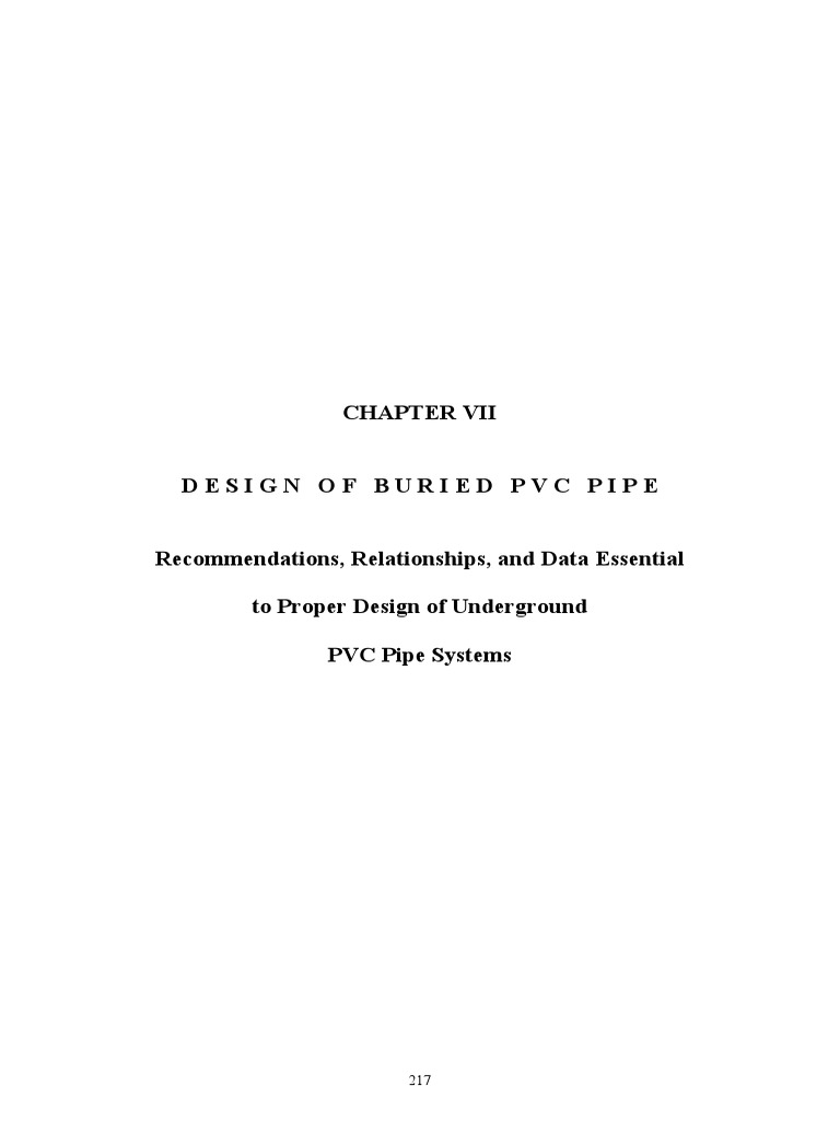 Handbook of PVC Pipe Chap7 PDF PDF Creep (Deformation) Buckling