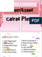 Pemeriksaan Cairan Pleura