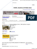 PUMPS, VALVES & FITTINGS 2015 (Mumbai) - Hydraulics & Pneumatics - Mechanical Components