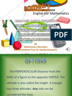 English Mathematics UHAMKA