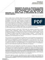 Alegaciones CCOO Estructura de la NOJ en la primera fase de implantaci%C3%B3n%2C 29 diciembre 2009[1]