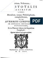 Aristotelis Opera Cum Averrois Commentariis Vol III