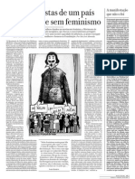 As feministas de um país oficialmente sem feminismo