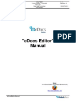 EDocs Editor Manual English - 1