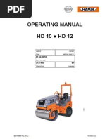 2.75tonne Rollers Hd12 Operating Manual