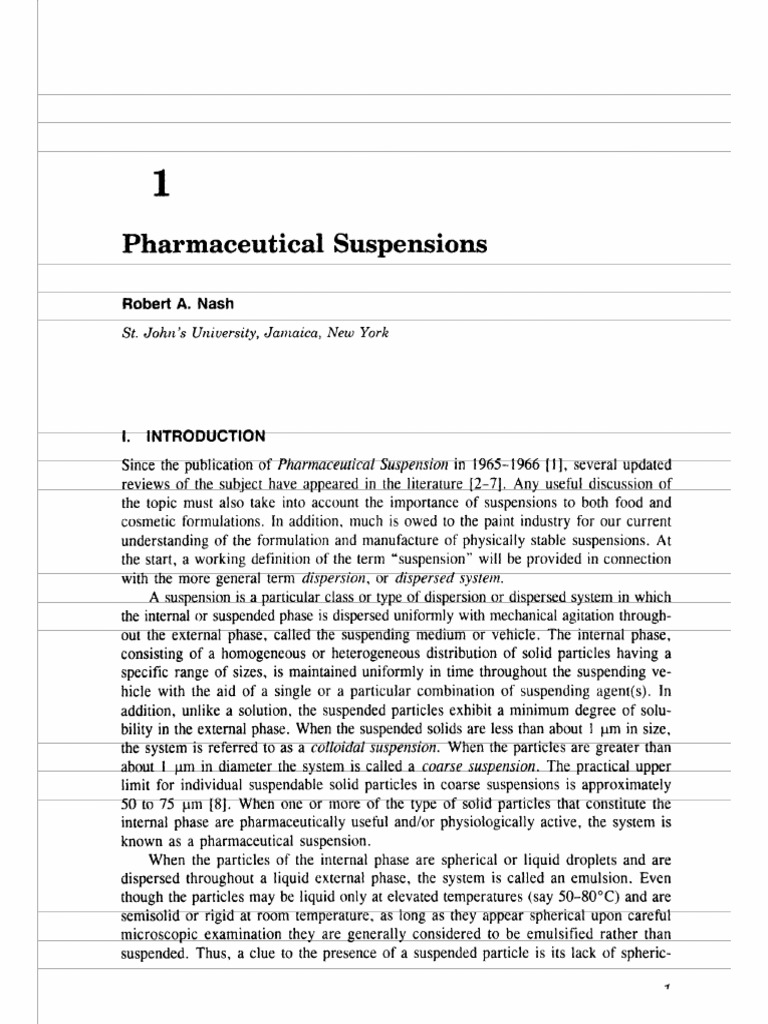 Pharmaceutical Dosage Forms Disperse Systems Volume 2 | PDF | Mill ...