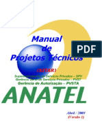 ANATEL Outros Autocadastramento Manual de Projetos