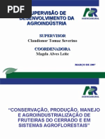 Apresenta O Projeto Fruteiras Do Cerrado 1