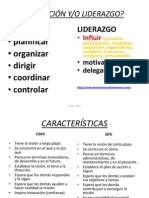 Direccin y Liderazgo