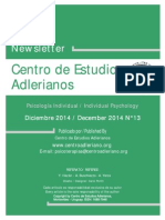 Newsletter #13 Centro de Estudios Adlerianos