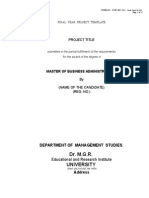 ISO Format For Final Year Projects 041