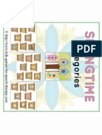 Categories in Springtime Print Able Activity Freebie
