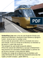Trenul Golden Pass-Elvetia