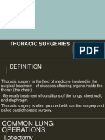 Thoracic Surgeries: Dr. Armah