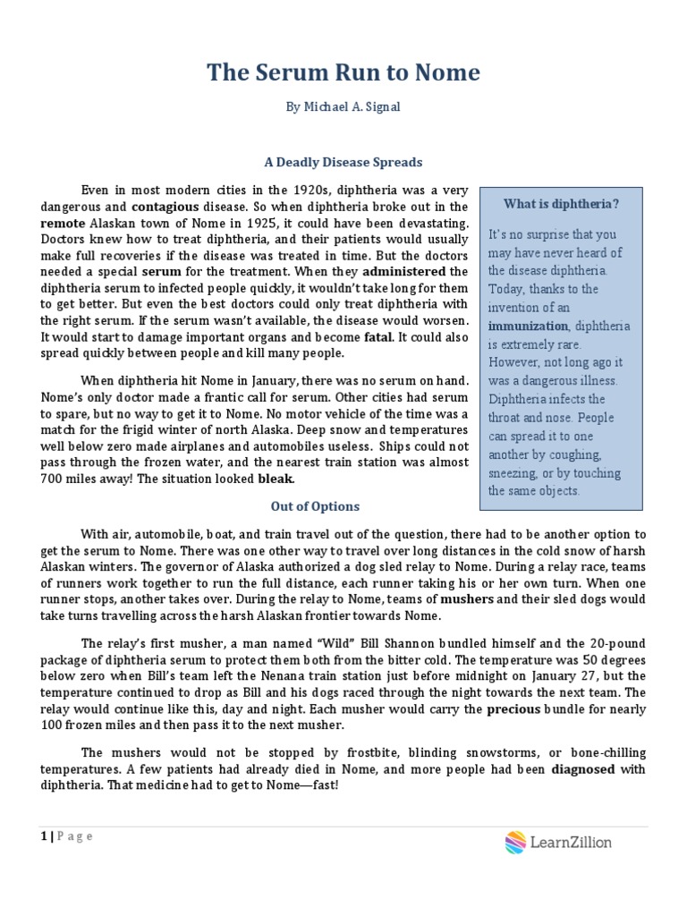 serum run to nome Sledding Dog Sports