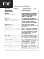 Download mini lesson plan-direct and indirect objects by api-269729950 SN250486133 doc pdf