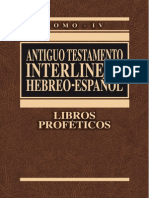 A.T. INTERLINEAL HEBREO-ESPAÑOL Vol. IV PDF