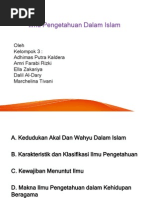 Islam Dan Ilmu Pengetahuan