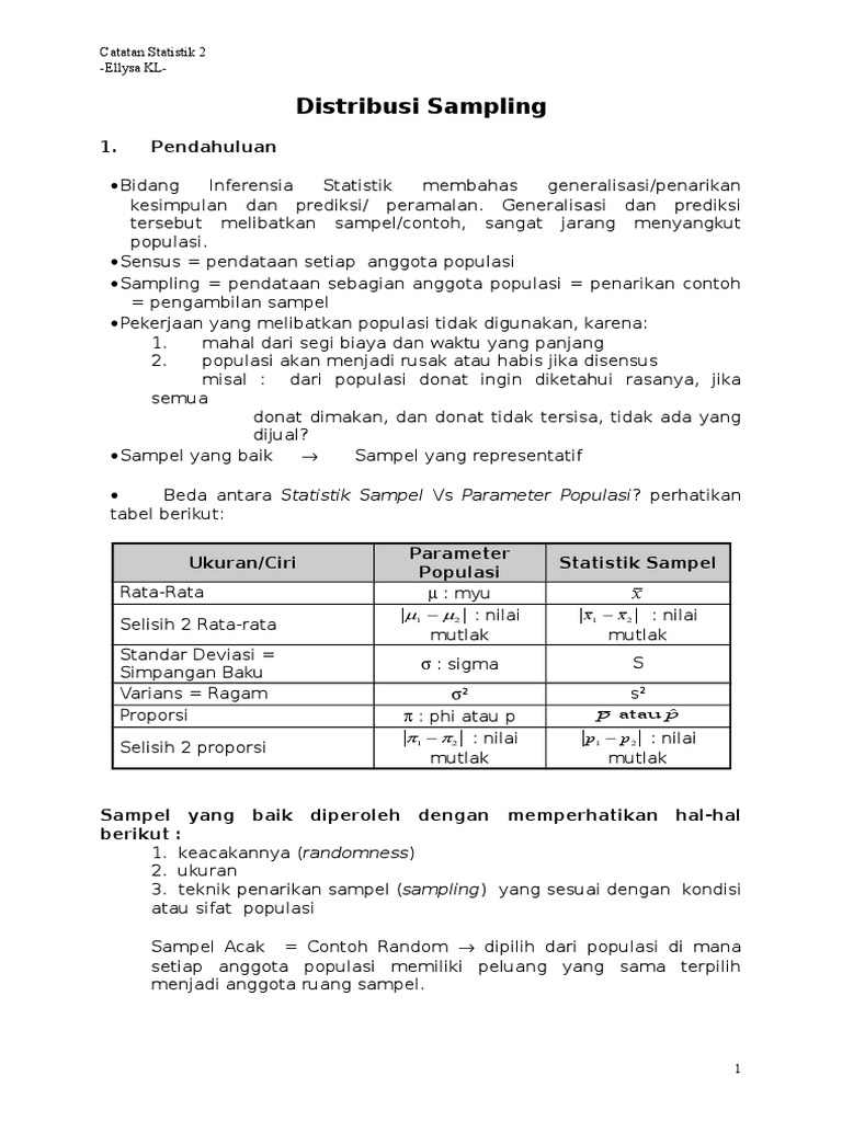 Sampling | PDF