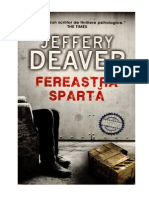 Jeffery Deaver Lincoln Rhyme 8 Fereastra Sparta