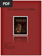 morholtthe importance of trifles