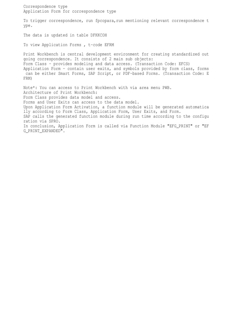 SAP Print Workbench Guide | PDF | Computers