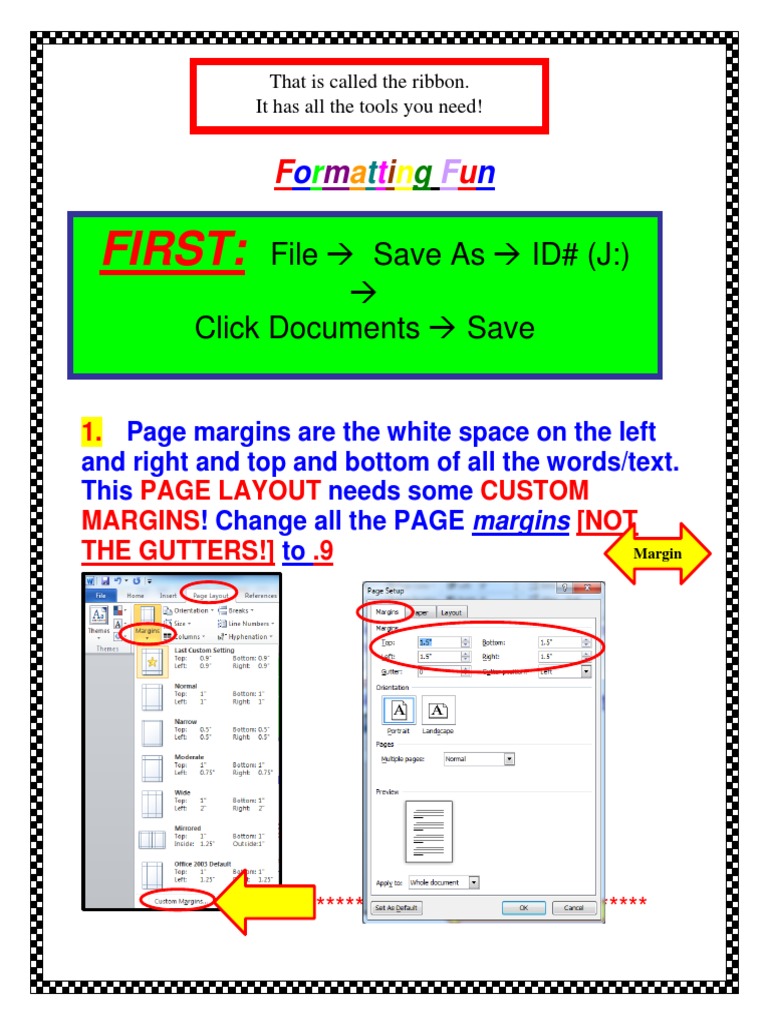 Formatting A Word Document PDF | PDF | Latin Alphabet | Writing