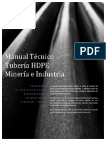 Manual Técnico Tubería HDPE Minería e Industria. Rev 0 PDF