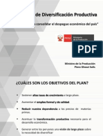 7 Plan Nacional de Diversificación Productiva - Piero Ghezzi PDF