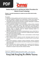 district internet policy